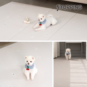[퍼핑] 강아지매트 포메라니안 디자인 (폴딩타입/러그타입/복도타입)